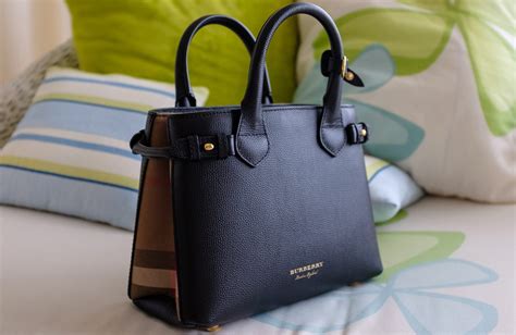 burberry small banner black|Burberry banner medium tote.